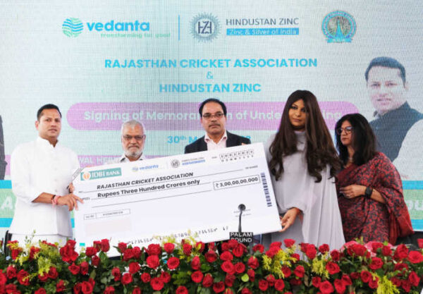 Vedanta’s Hindustan Zinc Limited Signs MoU with RCA to set up Anil Agarwal International Cricket Stadium in Jaipur