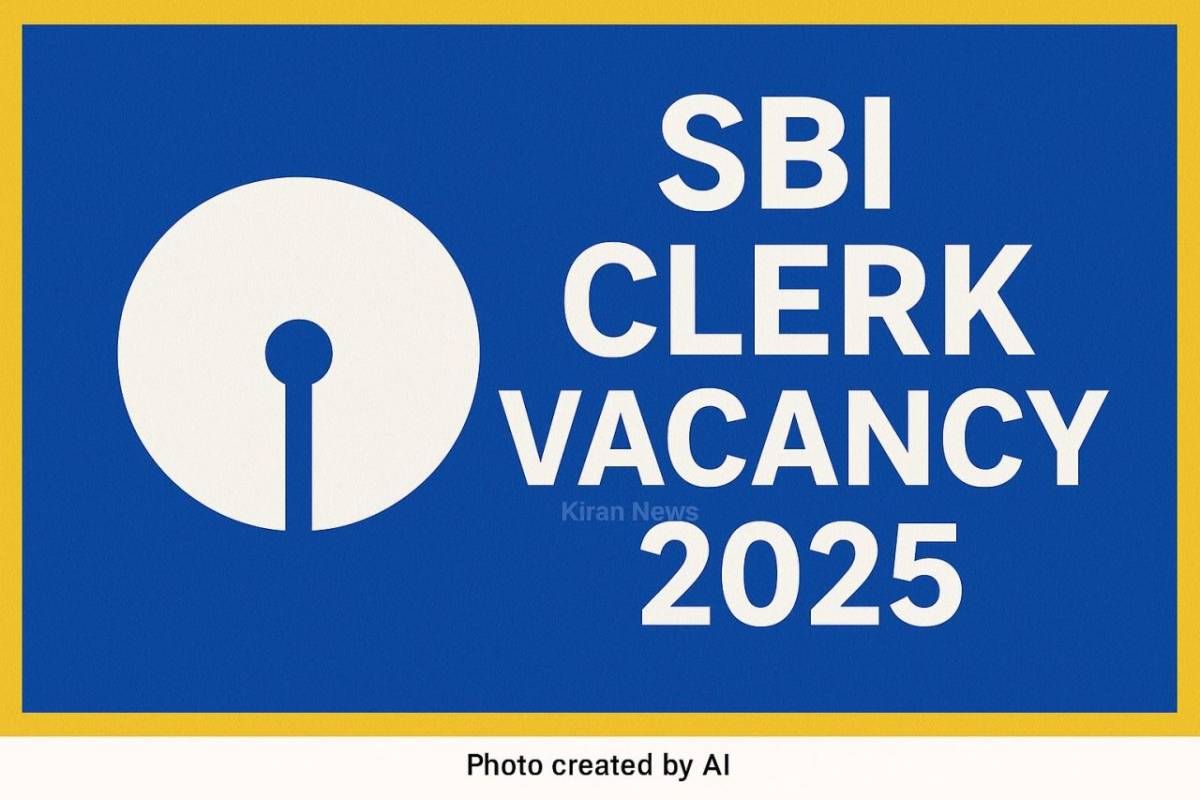 SBI Clerk Vacancy 2025