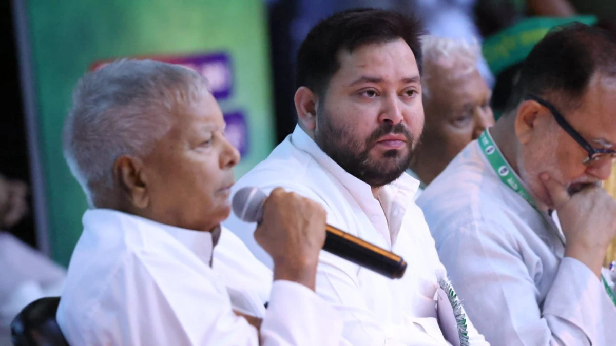 Tejashwi Yadav Delhi visit