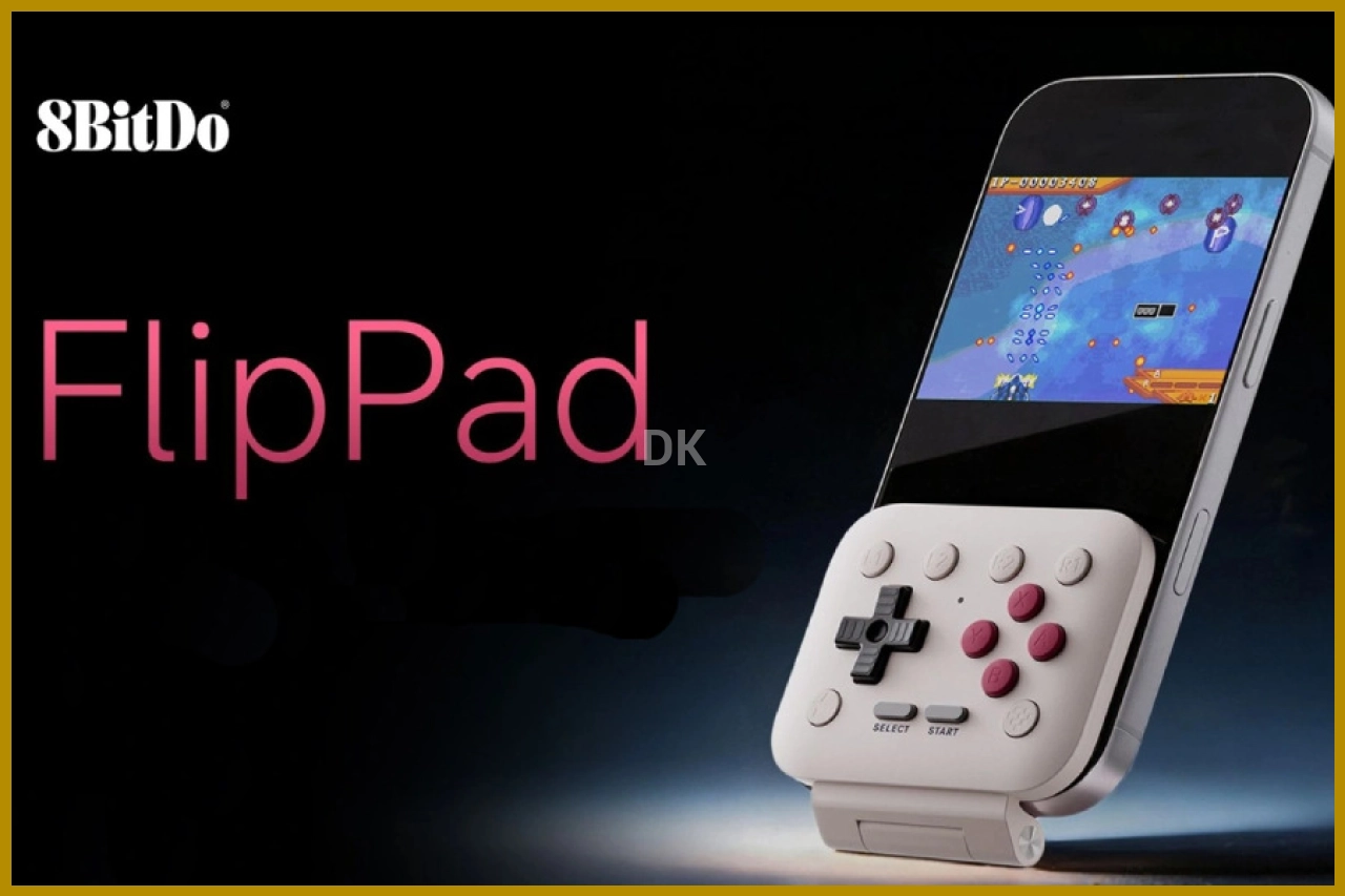Portrait Controller 8BitDo Unveils FlipPad, a Portrait Gaming Controller for Smartphones ...