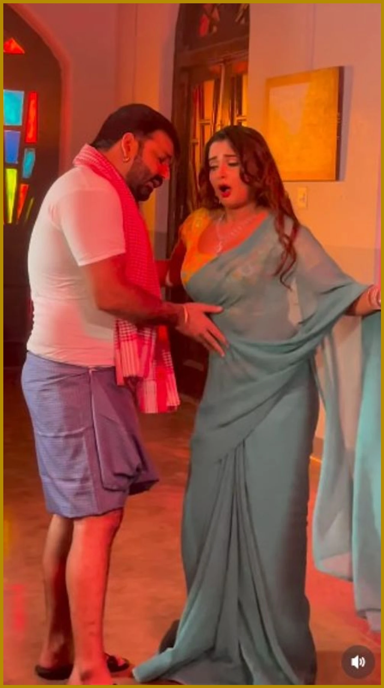 Pawan Singh's Steamy Dance with 12-Year-Younger Neelam Giri!