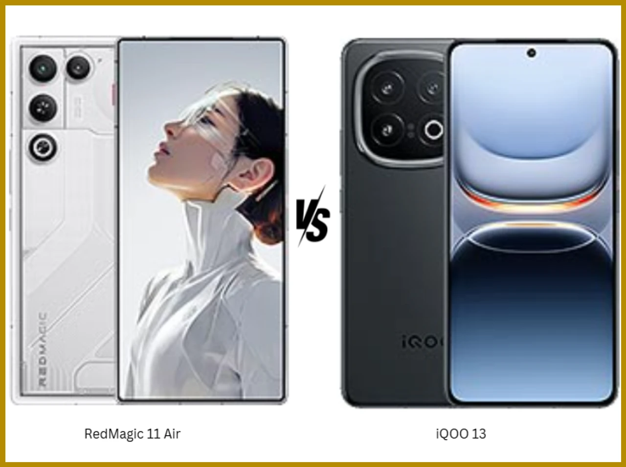 Red Magic 11 Air vs iQOO 13: Gaming Powerhouse Meets Refined Flagship