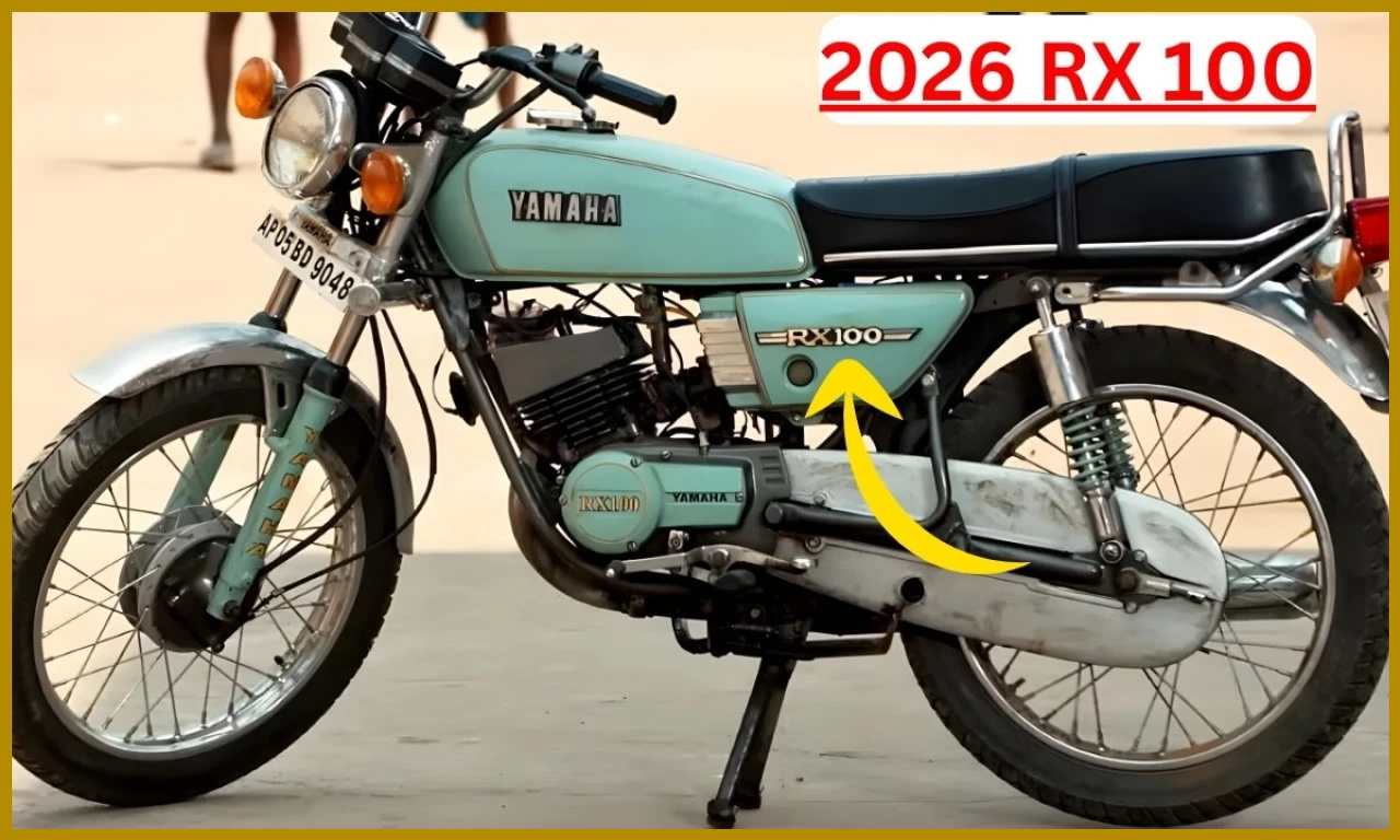 Yamaha RX 100 Returns in 2026 with Classic Design and 100cc Engine ...