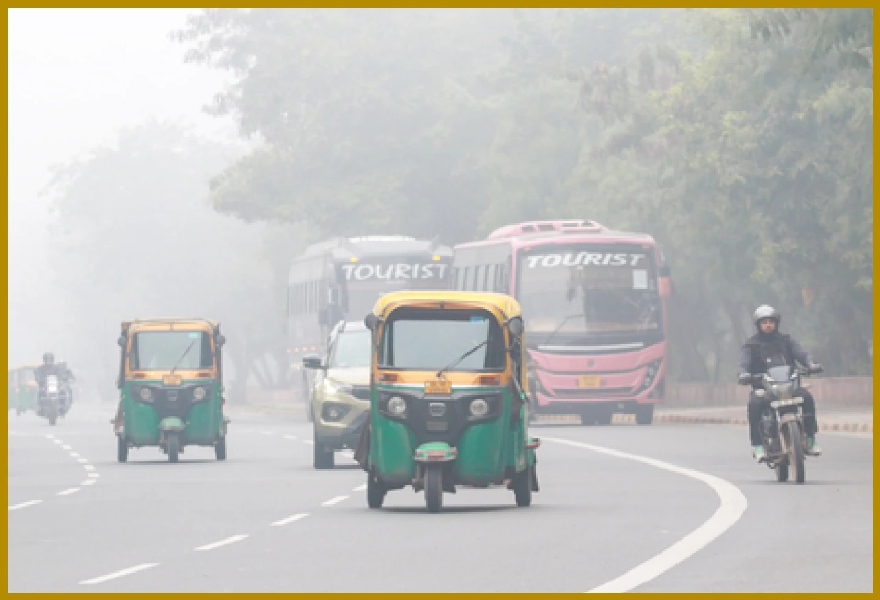 Air Quality Deteriorates in Delhi-NCR Amid Fog and Cold