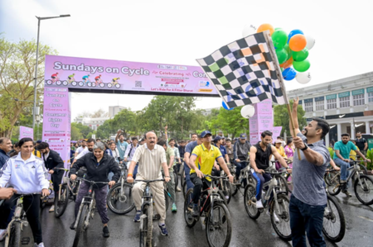 Oncycle 65th Edition of Fit India Sunday on Cycle Celebrated Across 5,000 Locations