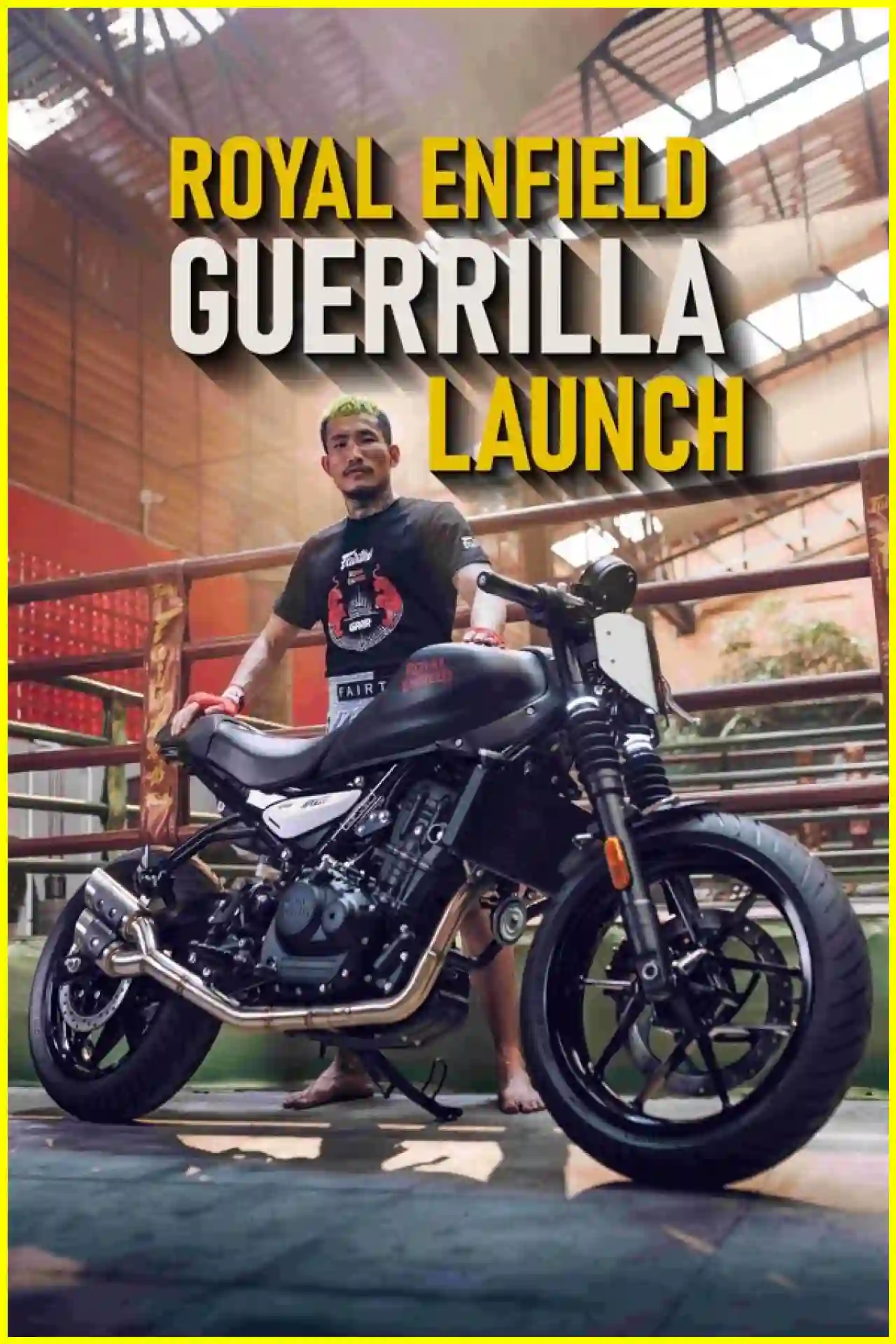 Aggressive Style! New Royal Enfield Guerrilla 450 Launched!