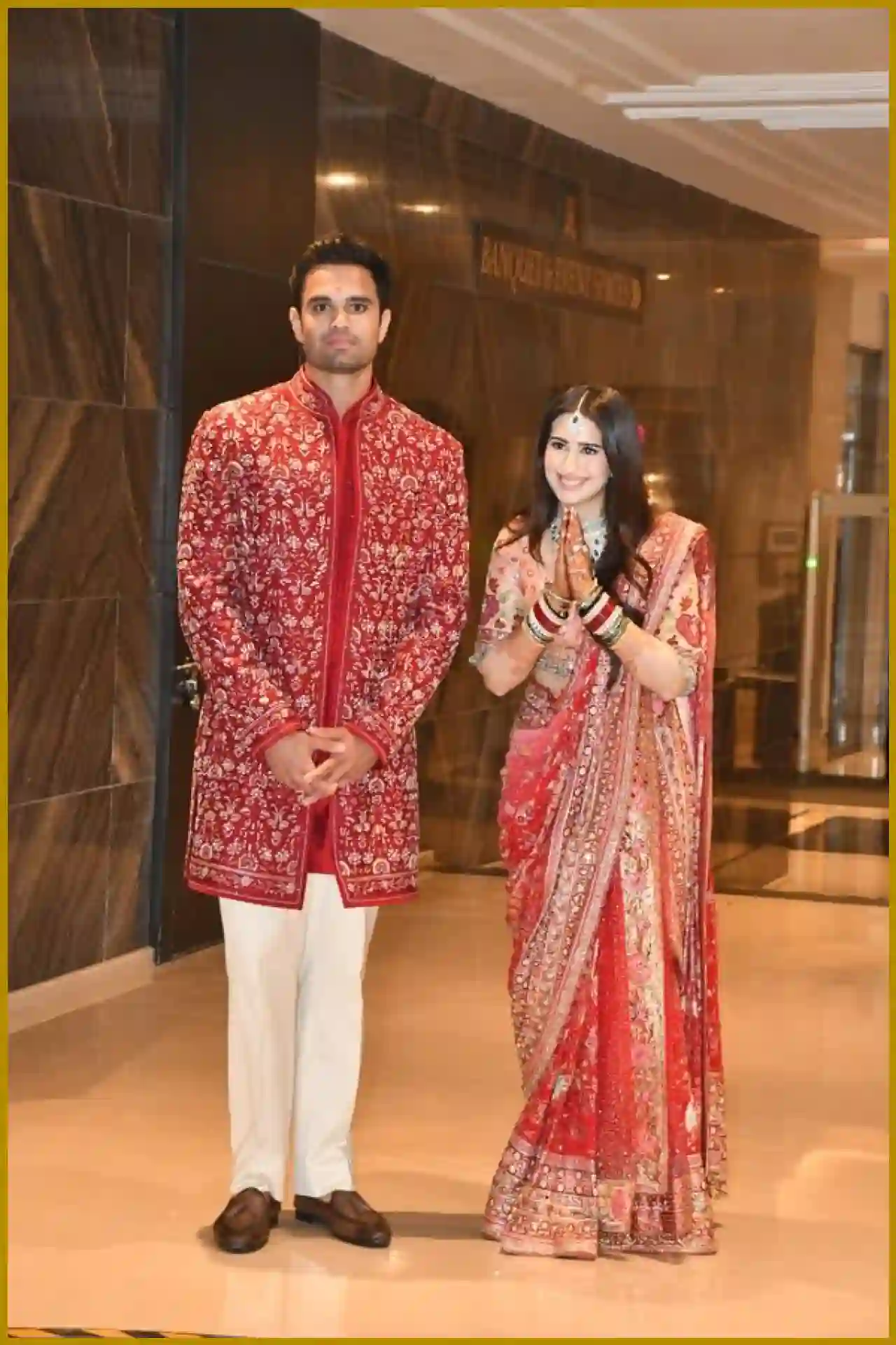 First photos of Sachin's son Arjun's wedding revealed!
