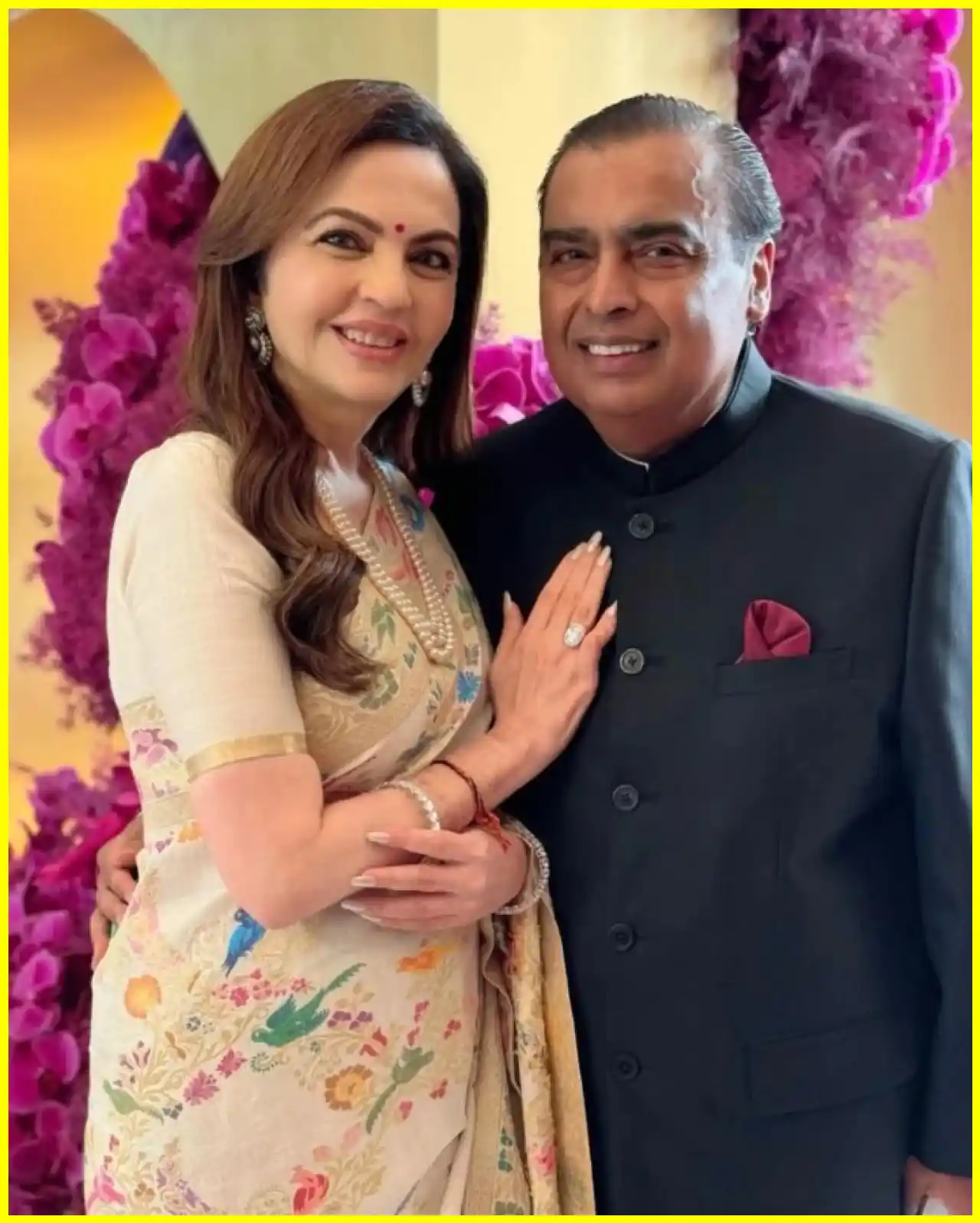 Nita Ambani dazzles in diamond cuffs and dance at wedding!
