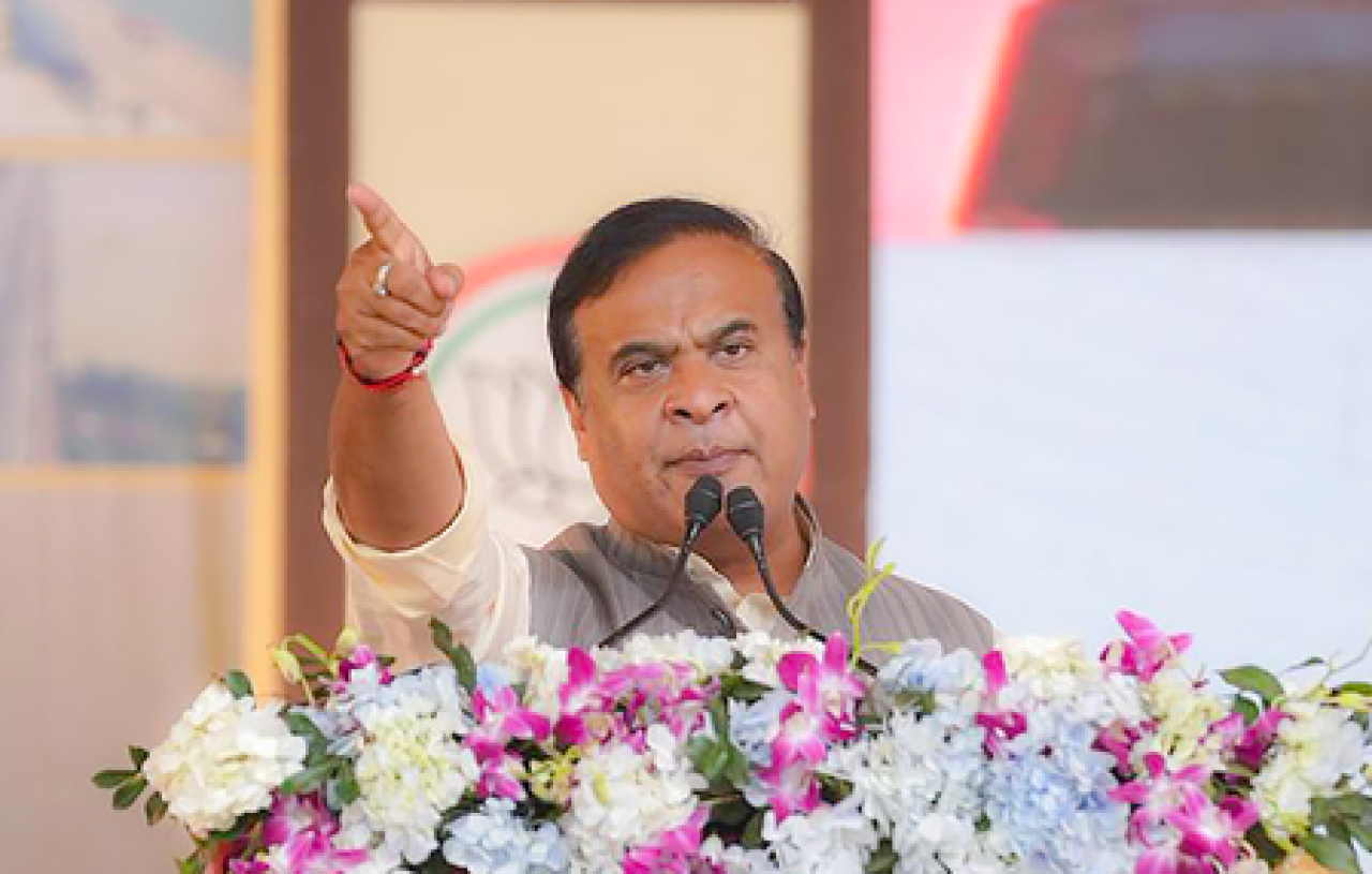 Assam CM Himanta Biswa Sarma Criticizes Congress, Promotes Infrastructure Development