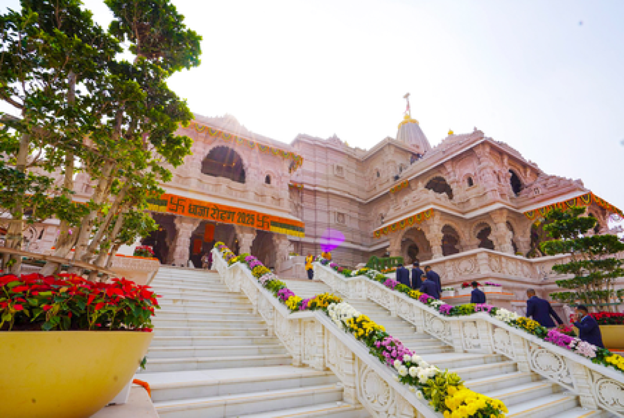 Ayodhya Prepares for Presidents Visit on New Year’s Day Celebration