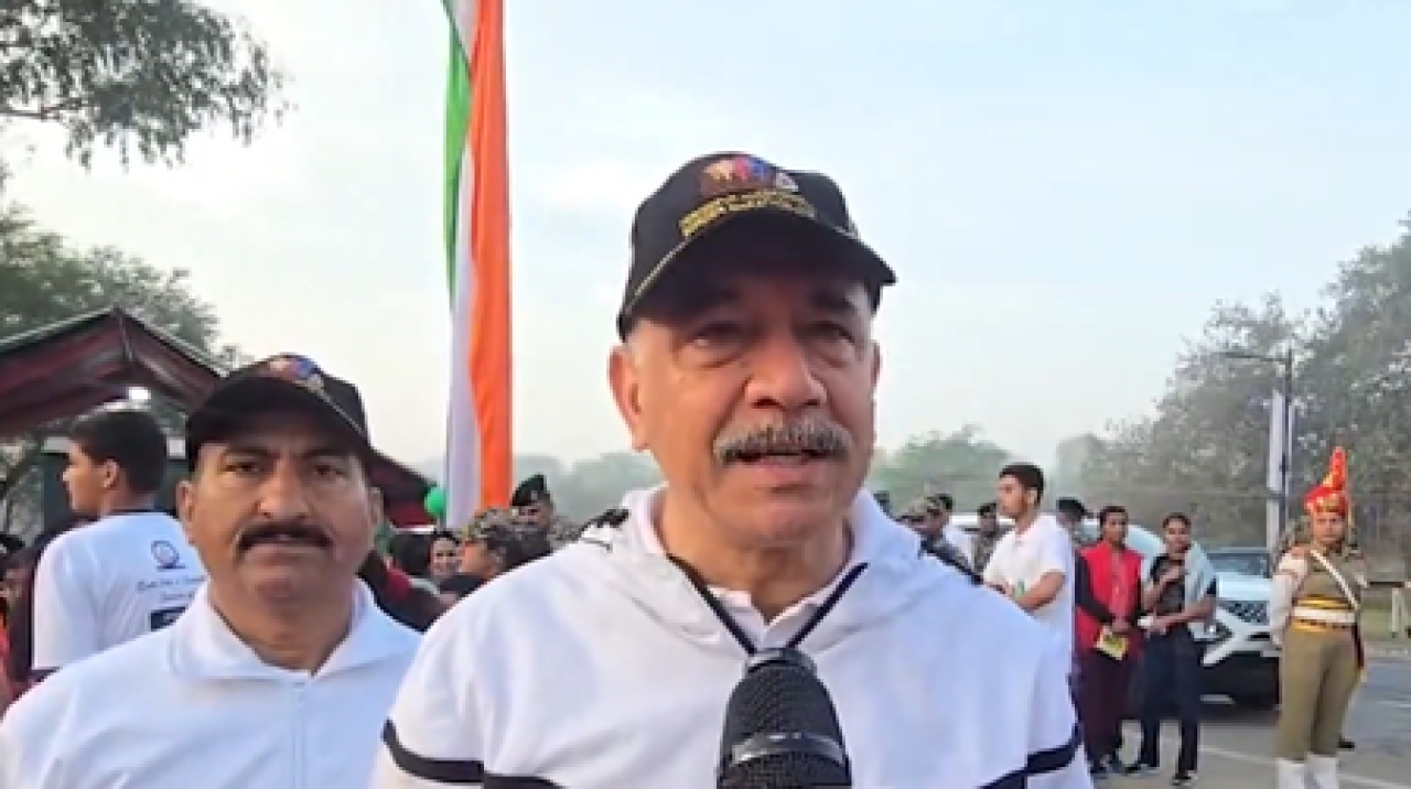 BSF Organizes Marathon Against Drug Abuse in Punjab