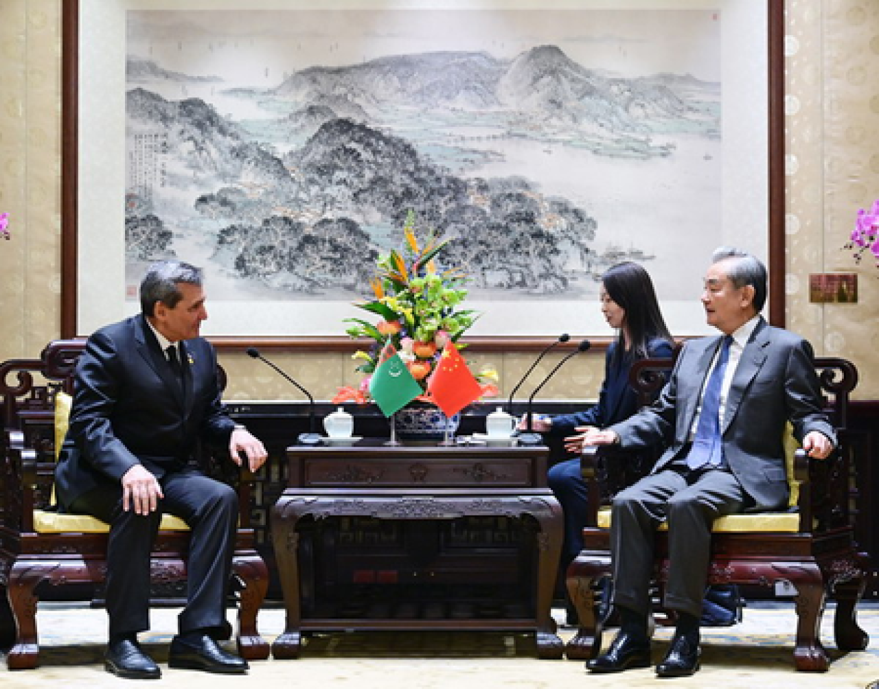 Chinese Foreign Minister Meets Turkmenistans Deputy Prime Minister and Foreign Minister