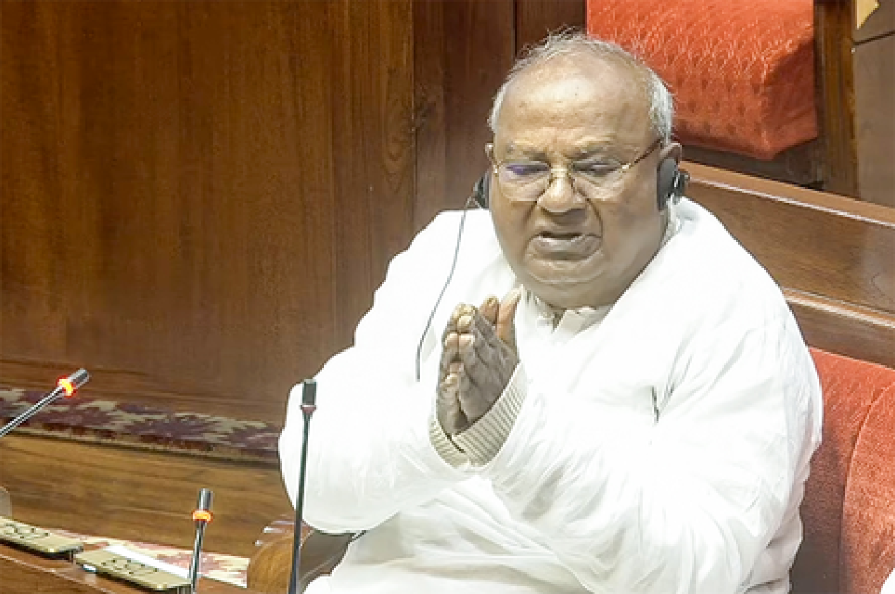 Former PM Deve Gowda Calls JD(S)-Congress Alliance a Forced Marriage Ending in Divorce