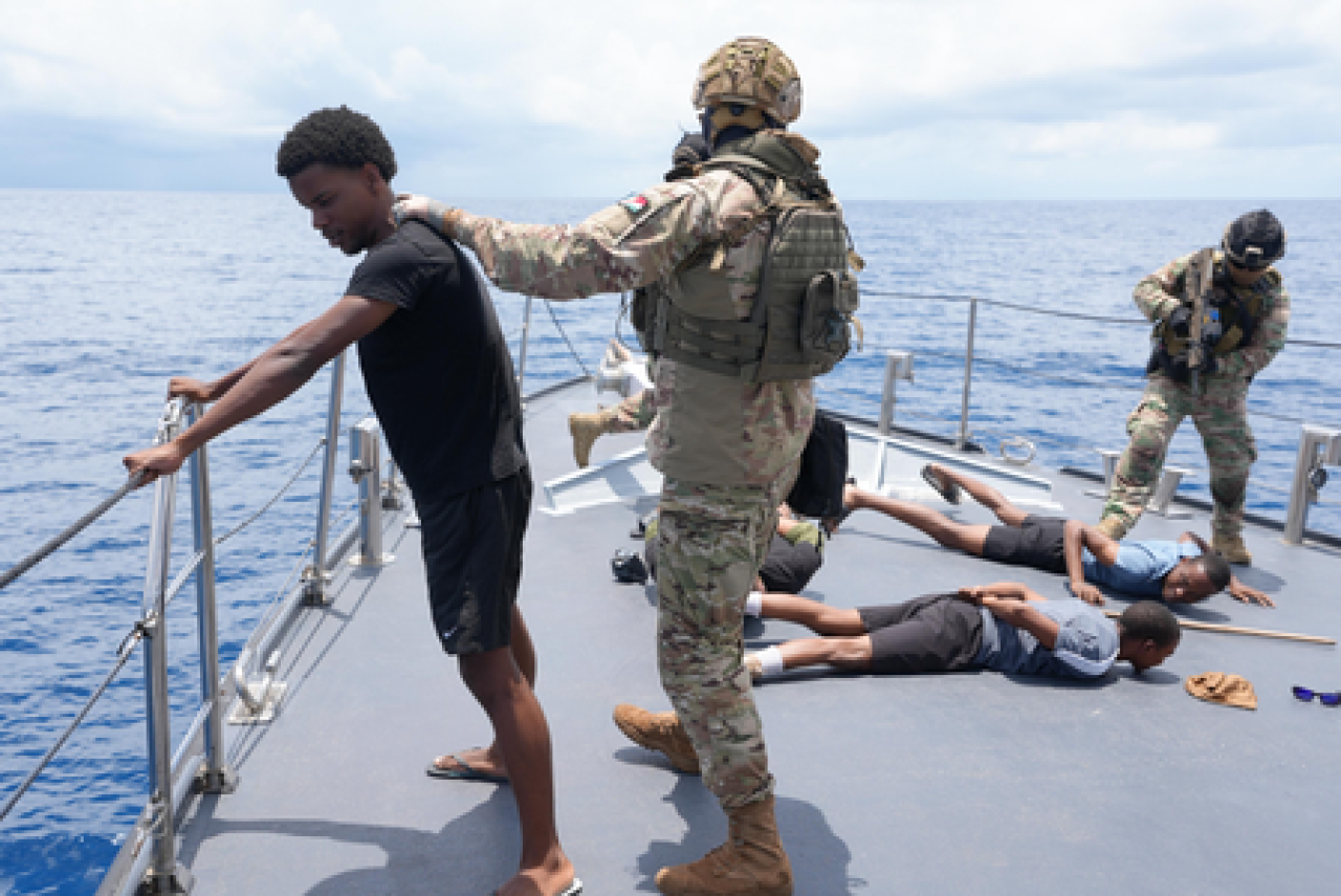 Indian Navy and Seychelles Defense Forces Conduct Joint Maritime Operations