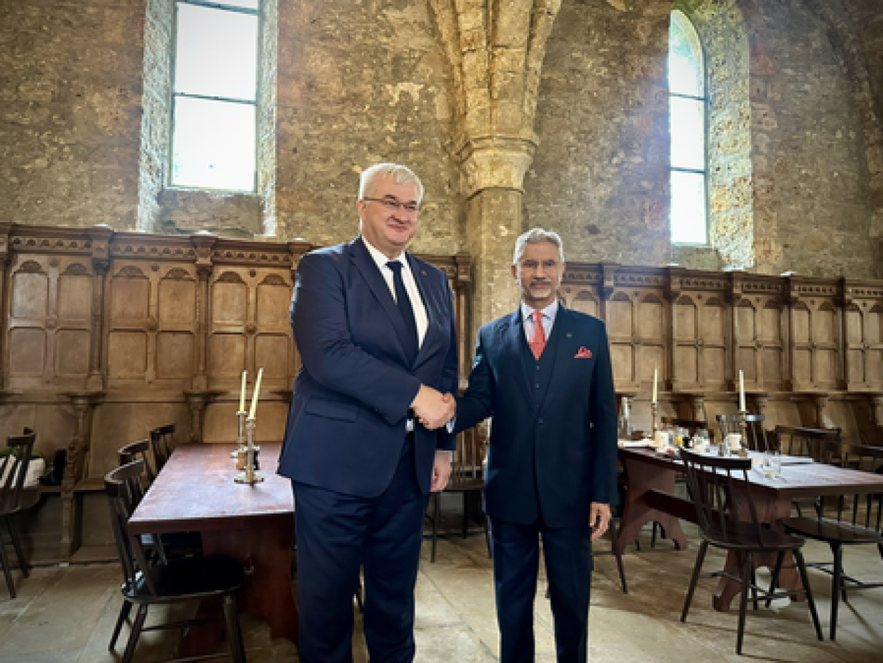 Jaishankar Meets Ukrainian Counterpart Amid Ongoing Middle East Crisis