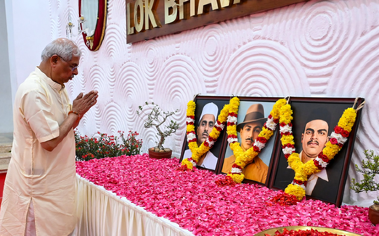 Kerala Governor Pays Tribute to Martyrs Bhagat Singh, Sukhdev, and Rajguru