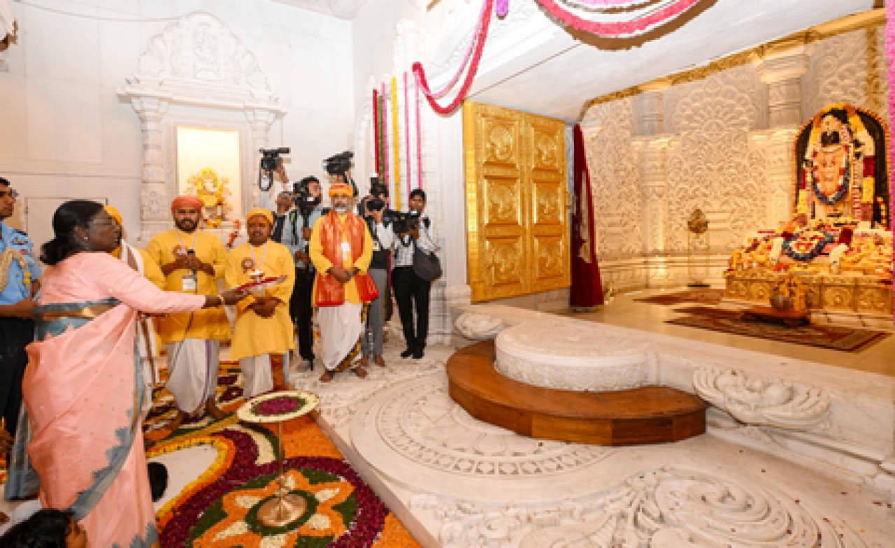 Leaders Extend Warm Wishes on Ram Navami, Highlighting Lord Rams Values