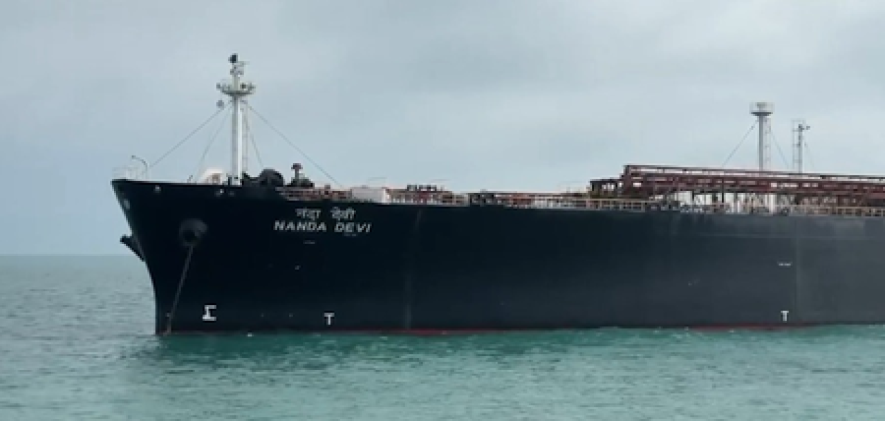 LPG Ship Nanda Devi Arrives at Gujarats Vadinar Port