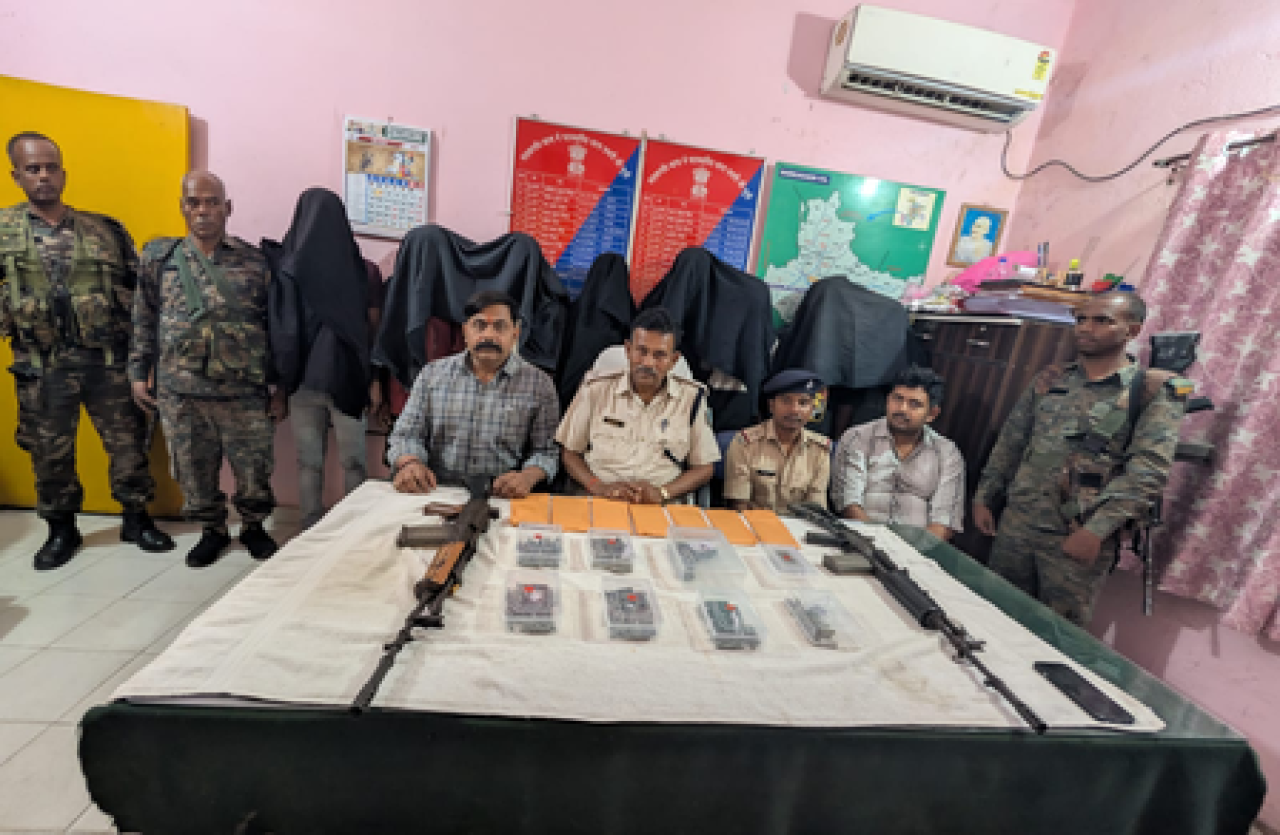 Major Police Success in Hazaribagh: Eight Militants Arrested Linked to Banned TPC Organization