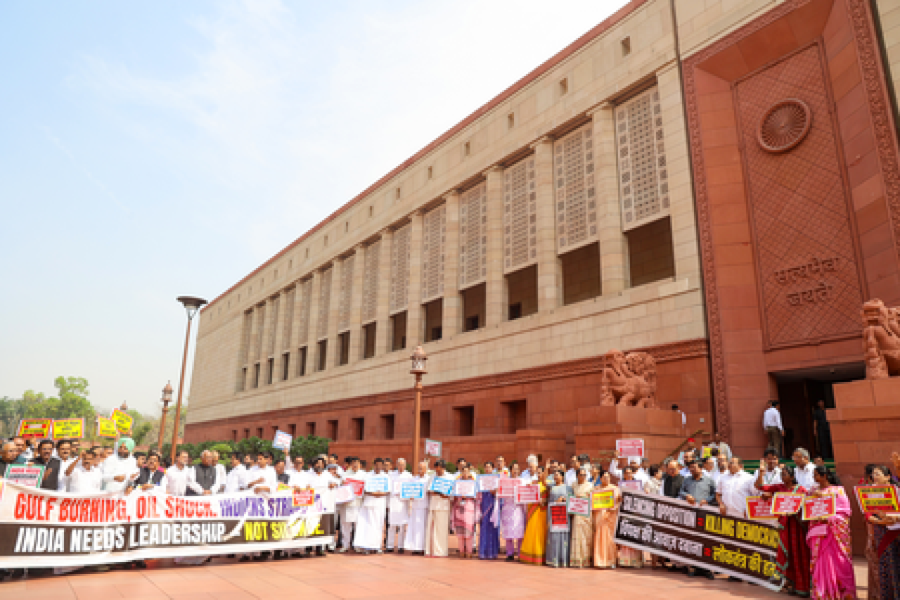 Opposition Disrupts Lok Sabha Over West Asia Crisis, Proceedings Adjourned Until Tuesday