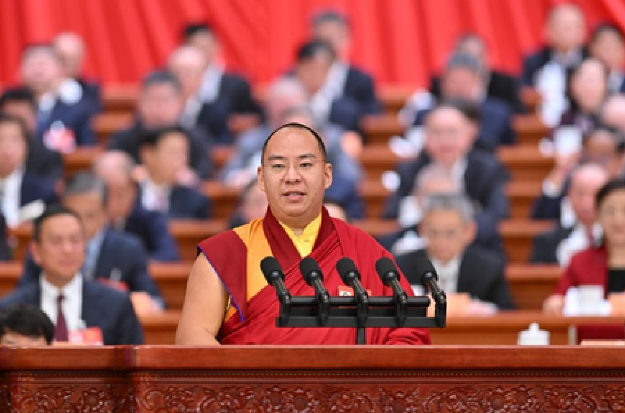 Panchen Rinpoche Advocates for Religious Harmony and National Revival