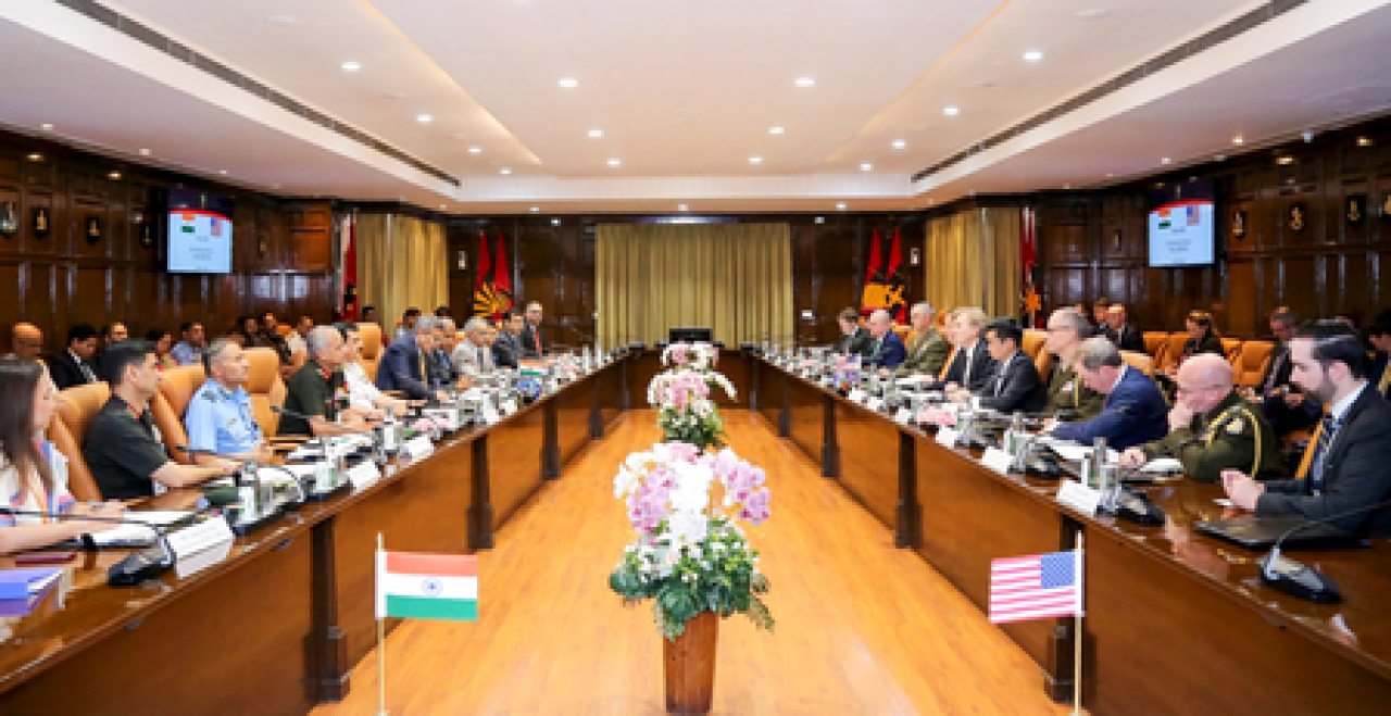 Pentagon Official Concludes Visit to India, Focuses on Strengthening Peace Through Collaboration