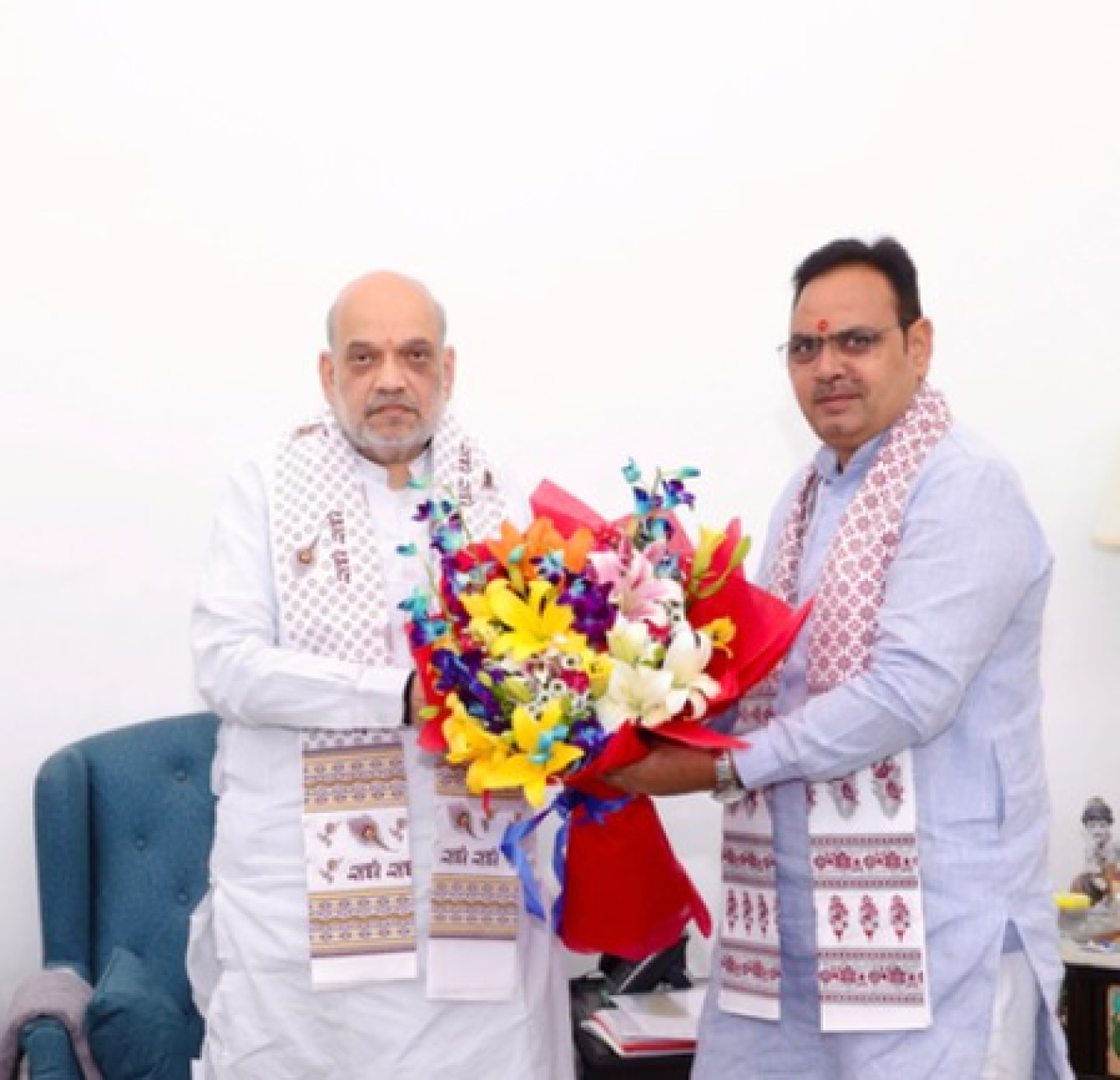 Rajasthan CM Bhajanlal Sharma Meets Central Ministers in New Delhi to Discuss State Development