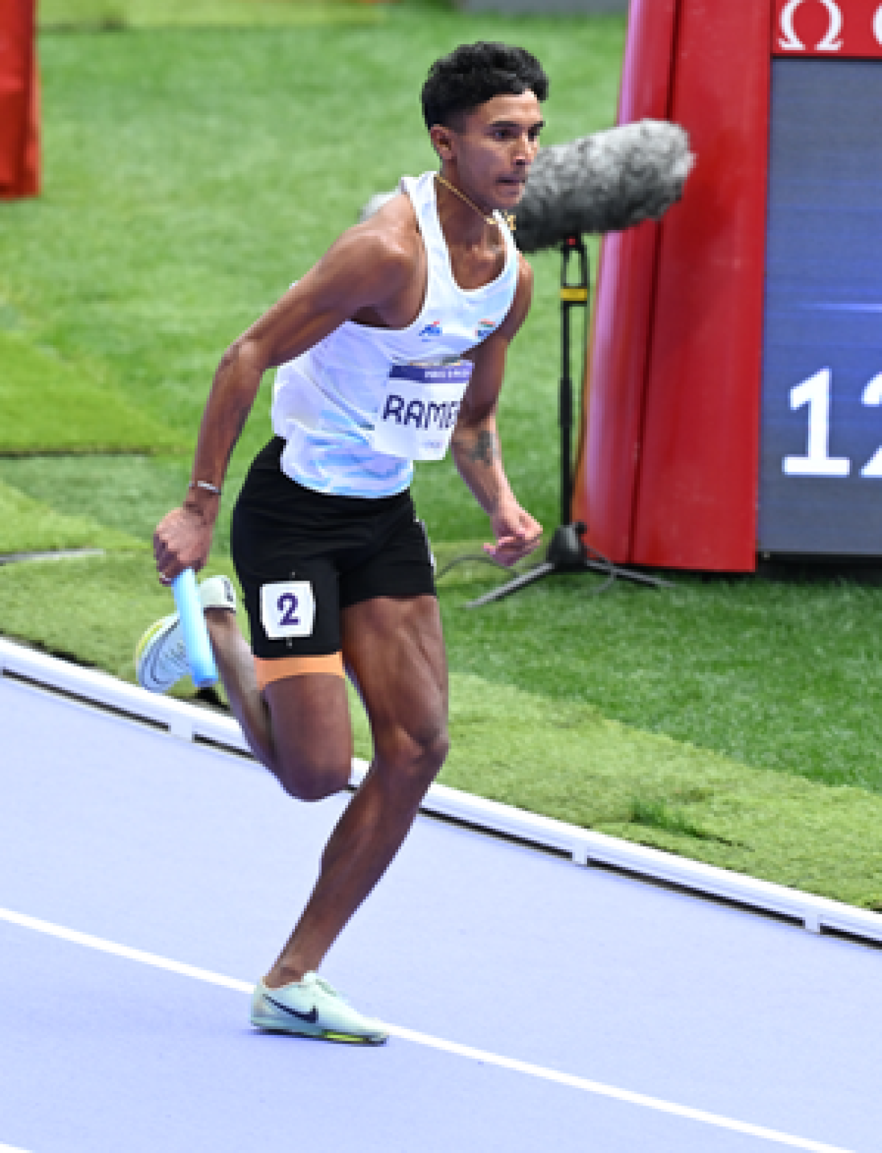 Rajesh Ramesh Shines with Gold at Indian Open 400m Race