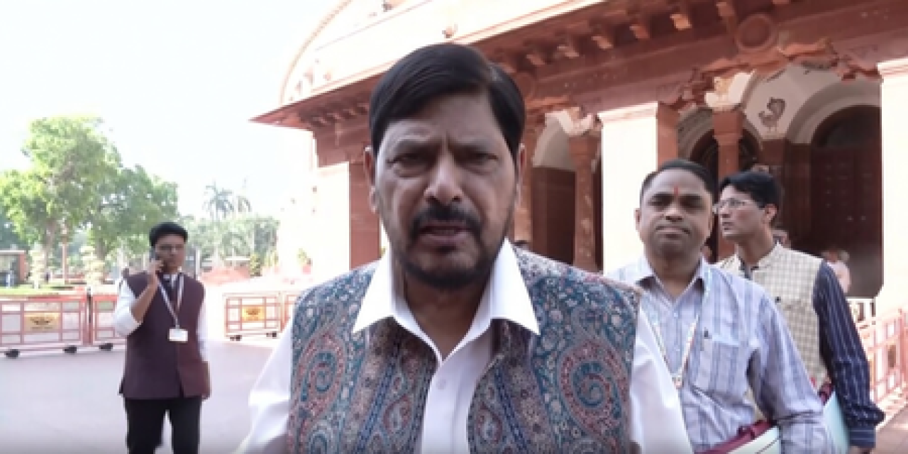 Ramdas Athawale Criticizes Rahul Gandhis Absence from All-Party Meeting