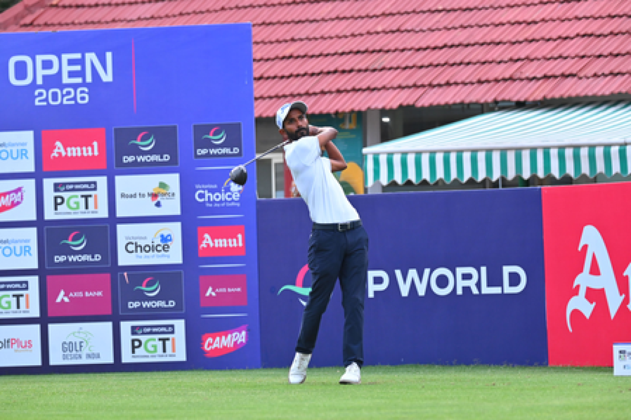 Rashid Khan Ties for Second Place at DP World PGTI Open