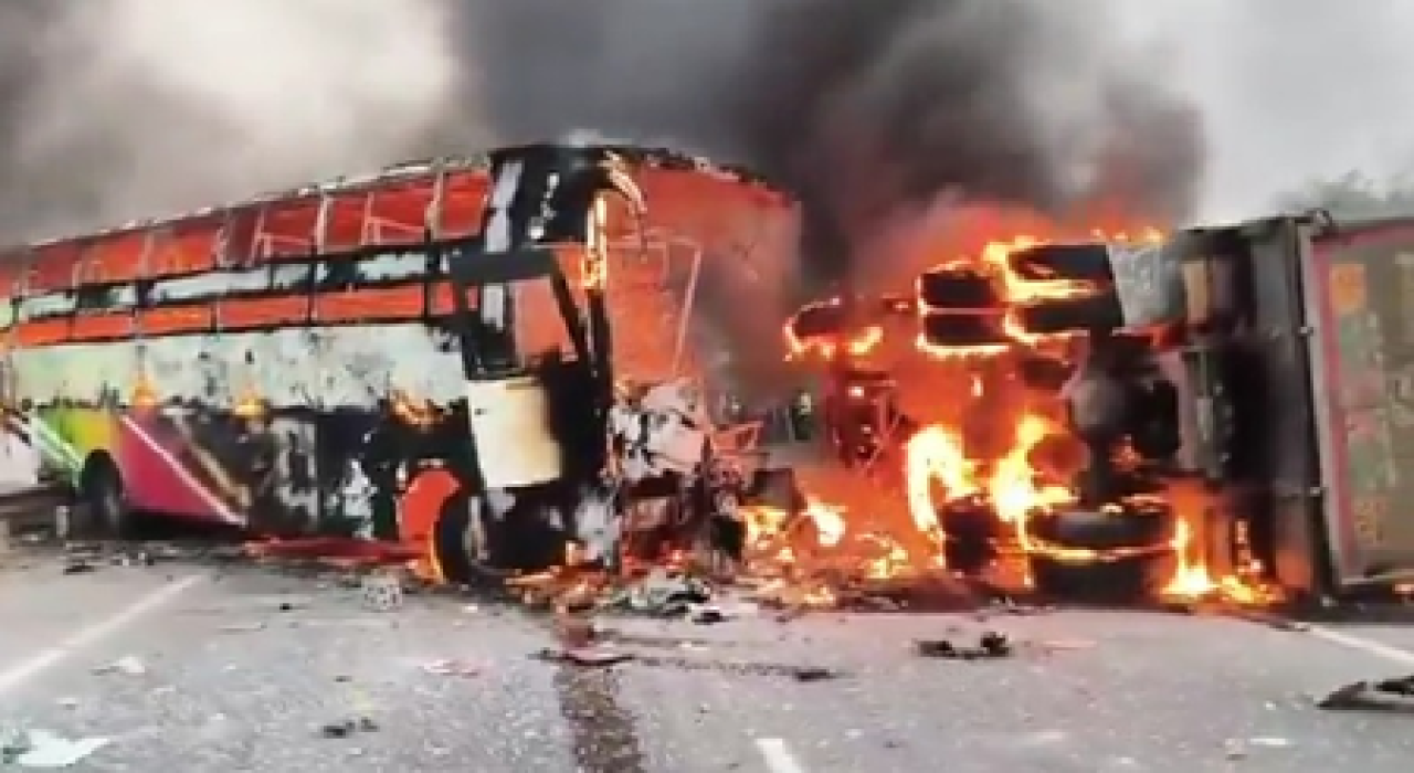 Tragic Bus Accident in Andhra Pradesh: Telangana CM Expresses ...