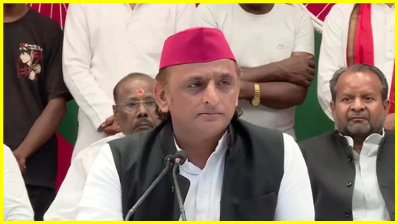Akhilesh Yadav Criticizes BJPs Approach to Womens Rights in Lucknow