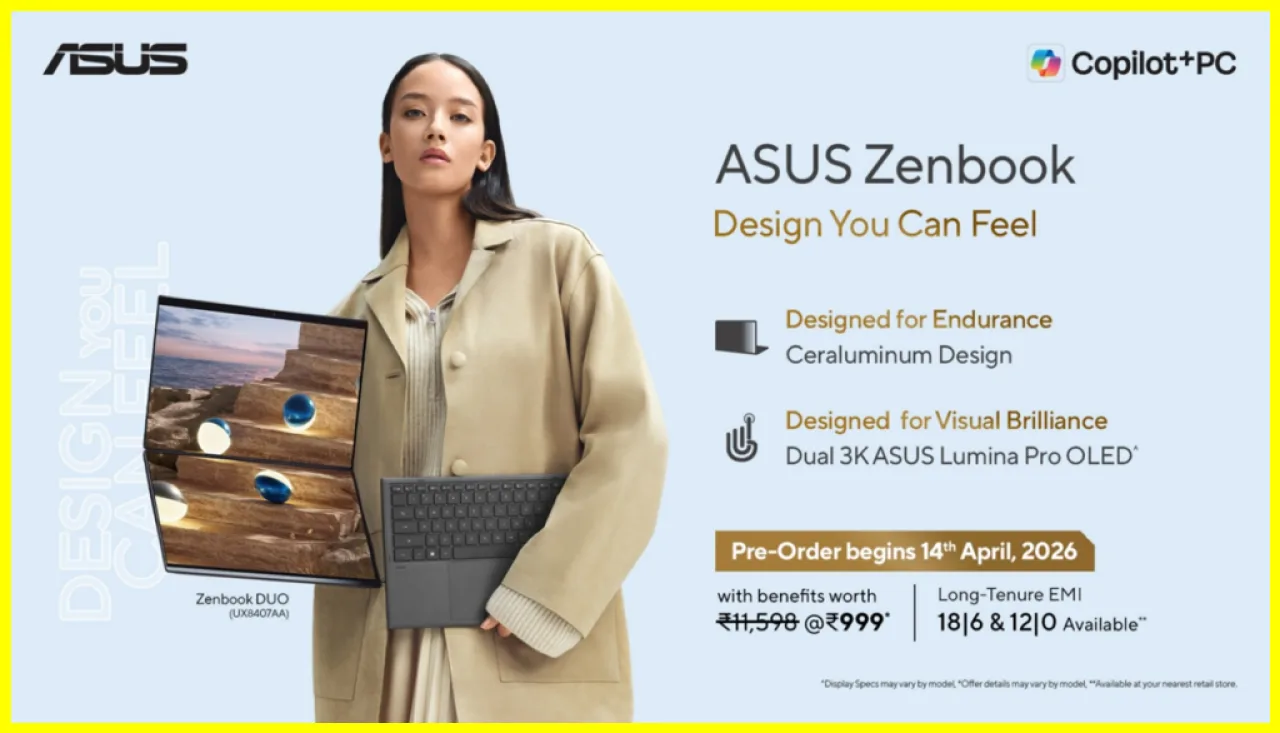Asus Launches 2026 ZenBook and Vivobook Laptops in India: Key Features and Pricing Revealed