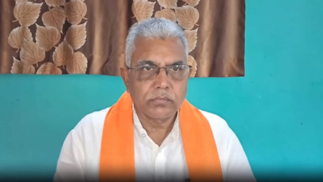 BJP Promises to Remove Intruders from West Bengal, Says Dilip Ghosh