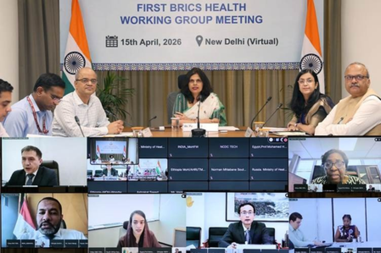 BRICS Health Working Groups First Meeting Under Indias Presidency Focuses on Healthy Lifestyles and Mental Health