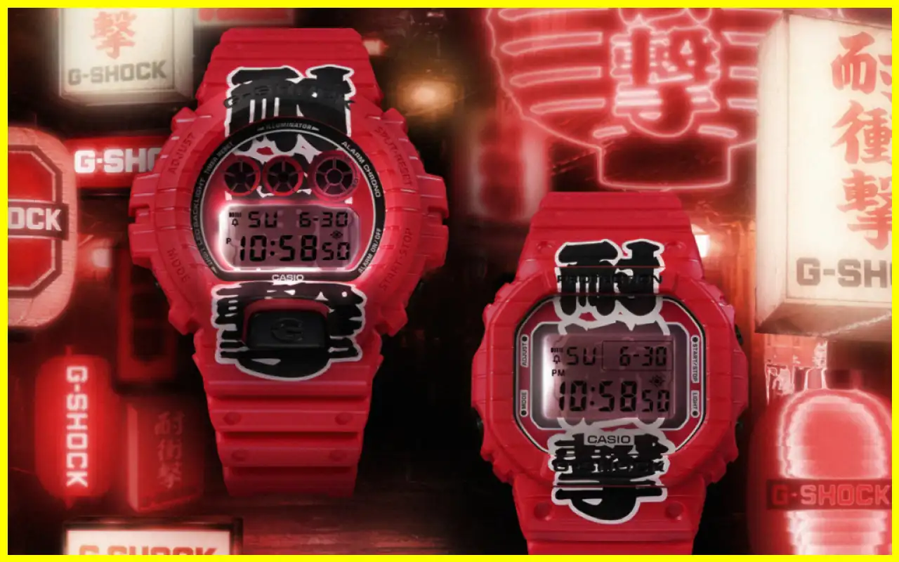 Casio Unveils G-Shock Models Inspired by Japan’s Iconic Red Lanterns