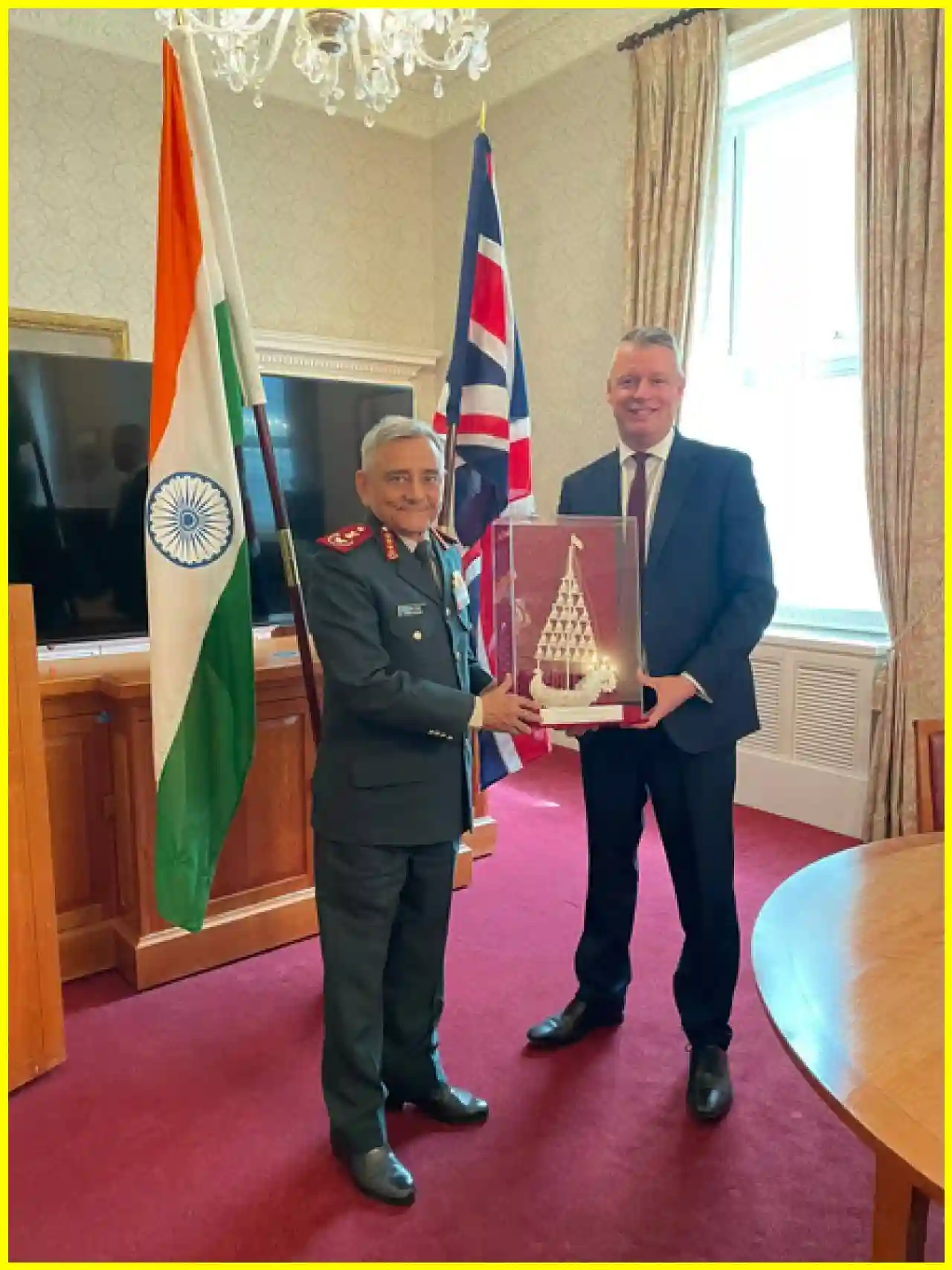 CDS Anil Chauhan Discusses Evolving Nature of Warfare During UK Visit