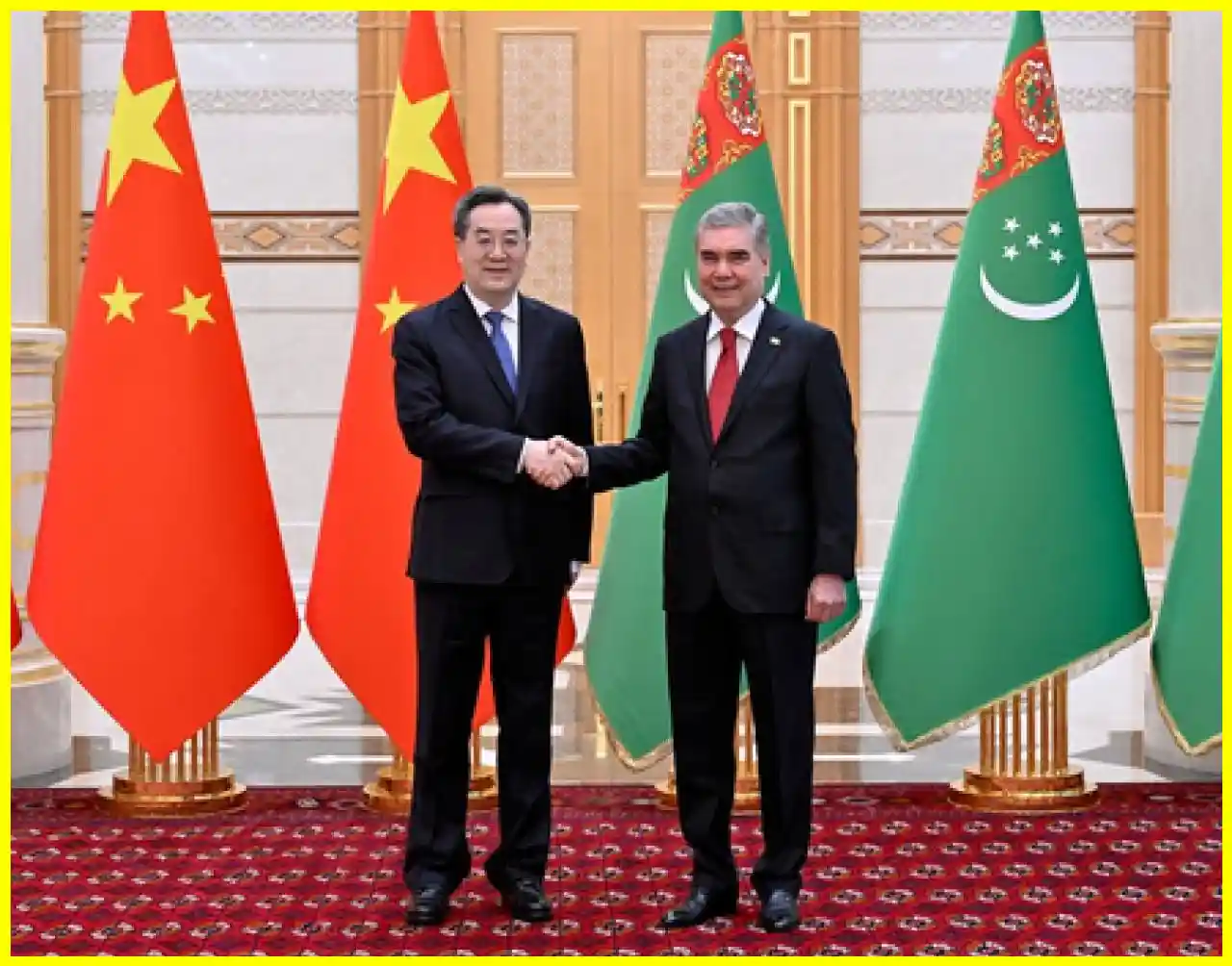 Chinese Vice Premier Visits Turkmenistan to Launch Gas Project