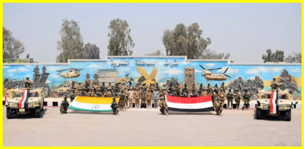 Egypt-India Joint Training Exercise “Cyclone-4” Concludes
