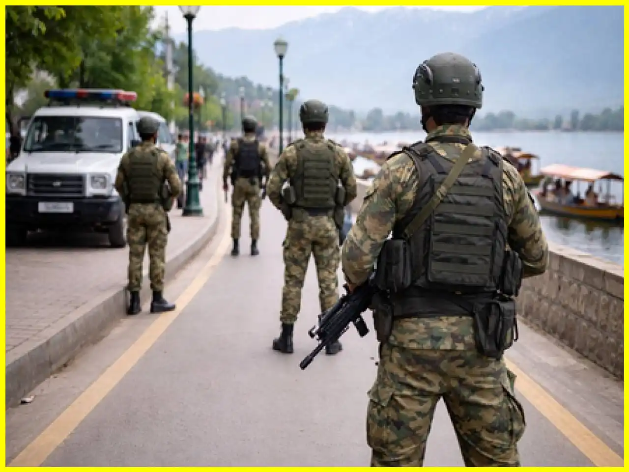 Enhanced Security Measures in Kashmir Ahead of Pahalgam Attack Anniversary