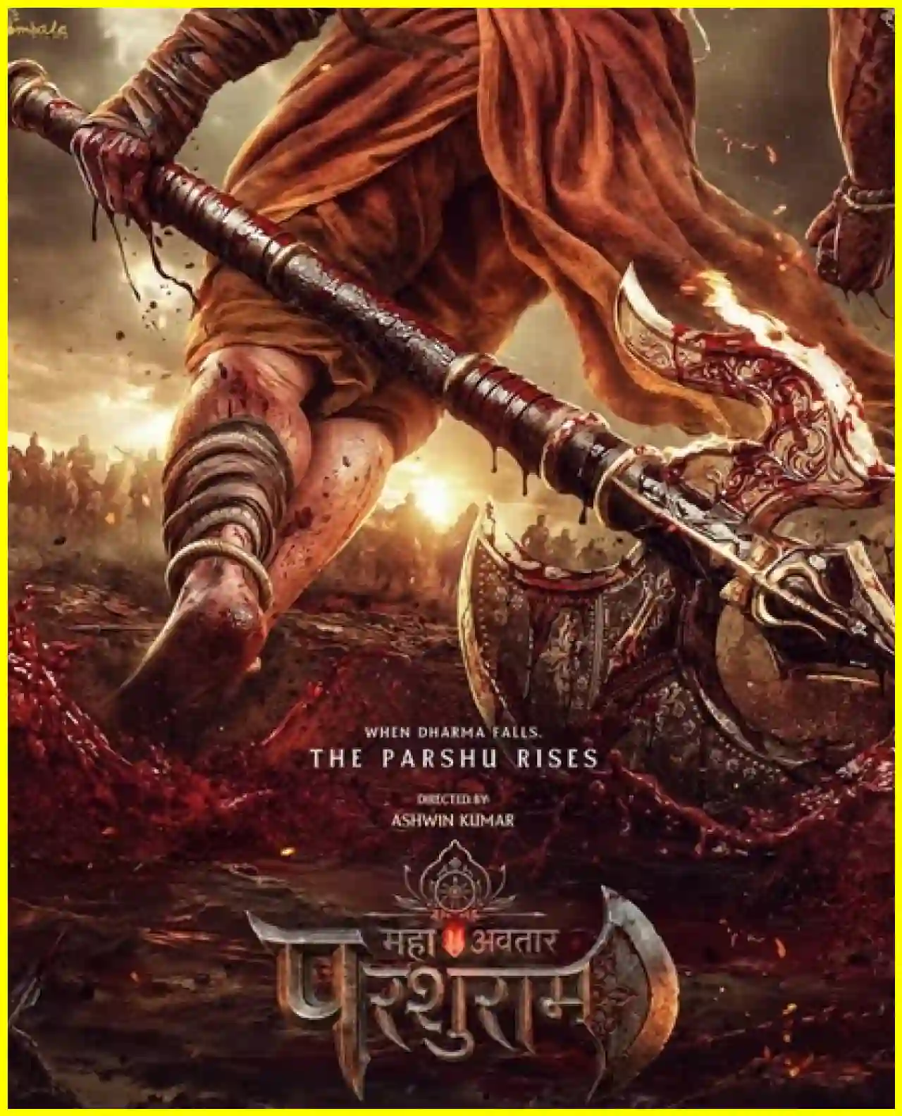 Hombale Films Unveils Mahavatar Parshuram Poster and Teaser on Parshuram Jayanti