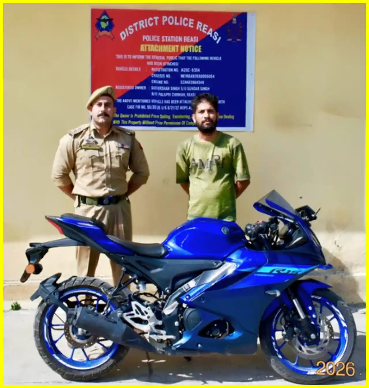 Jammu and Kashmir Police Seizes Assets Linked to Drug Trafficking