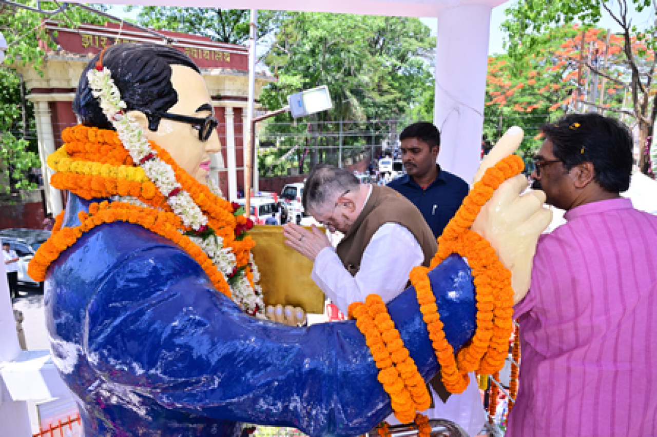 Jharkhand Honors Dr. Ambedkar on His 135th Birth Anniversary