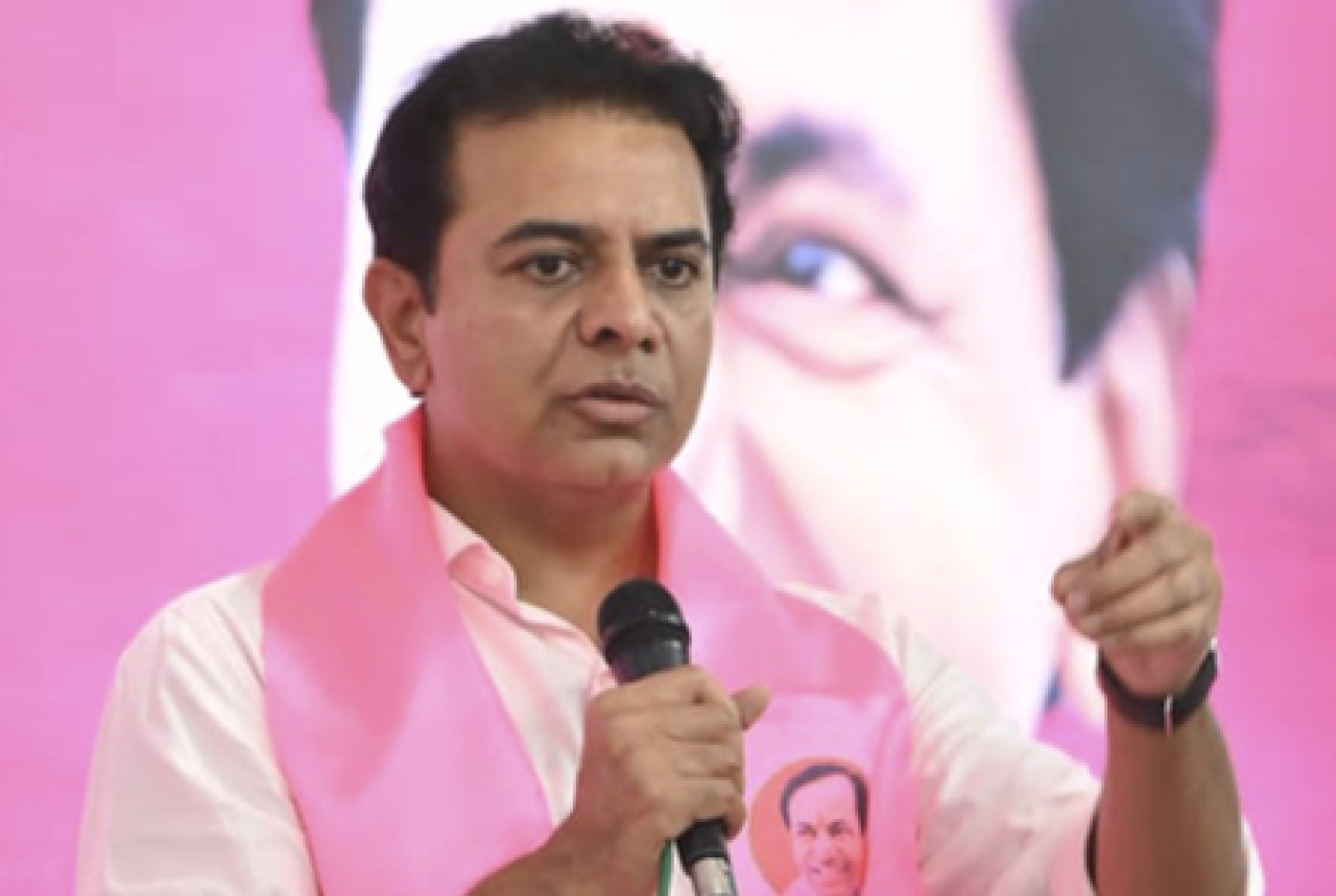 K.T. Rama Rao Blames BJP for Failure of Womens Reservation Bill