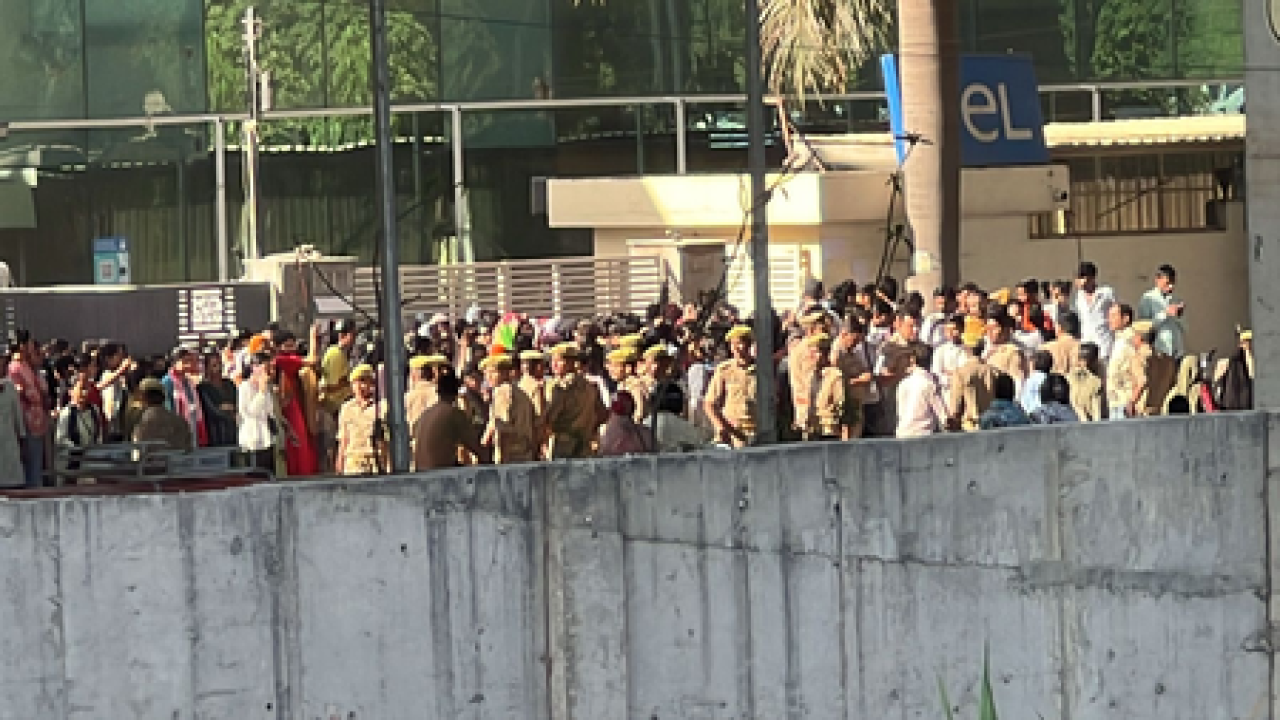 Labor Unrest Erupts in Noida as Factories Reopen Amid Tight Security