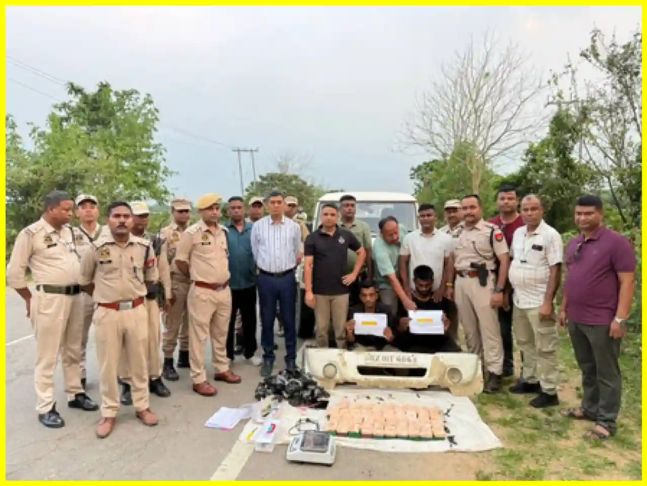 Major Drug Bust in Silchar: Police Seize Heroin Worth ₹23 Lakhs, Two Arrested