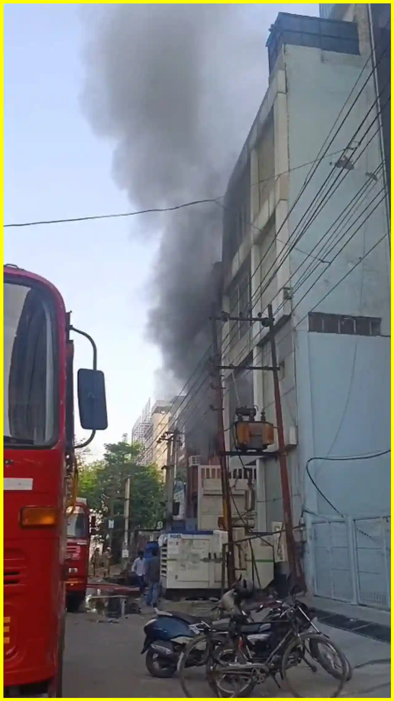 Major Fire Erupts at Noida Factory, Investigation Underway
