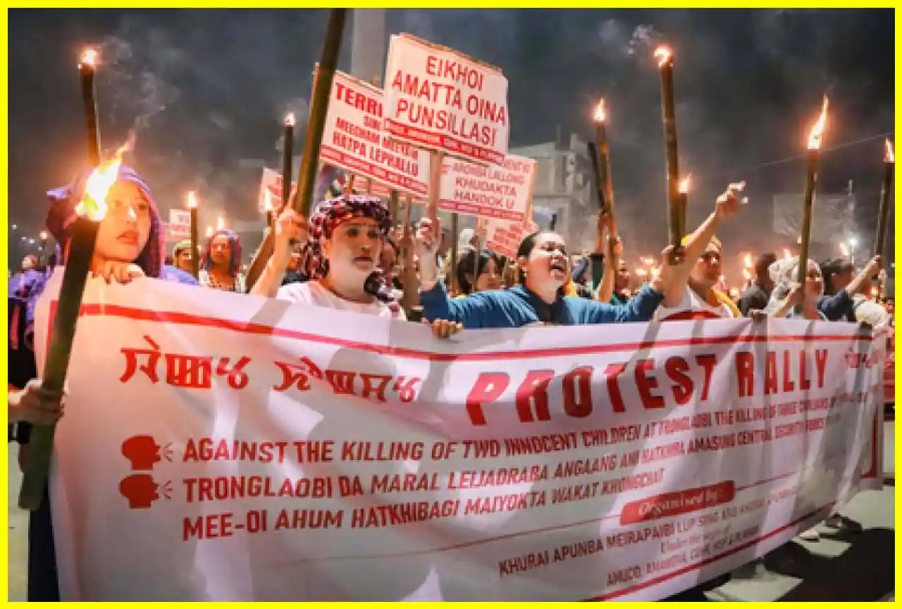 Manipur Shutdown Disrupts Daily Life as Naga Groups Call for Protest