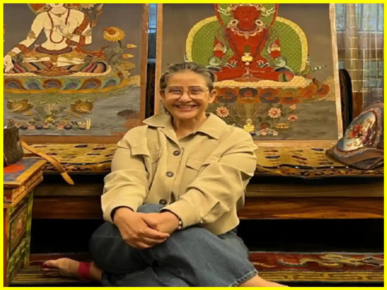 Manisha Koirala Showcases Her Love for Art, Highlighting the Rich Culture of Nepal