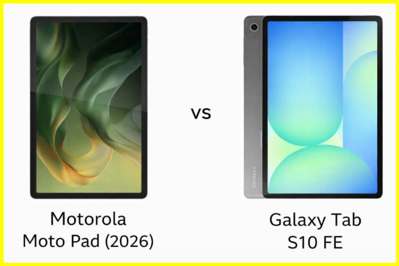 Moto Pad 2026 vs Samsung Galaxy Tab S10 FE: Which Tablet Reigns Supreme?